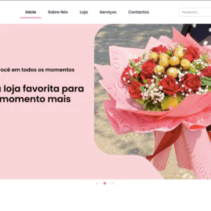 Kit de Modelos Elementor para Loja de Flores